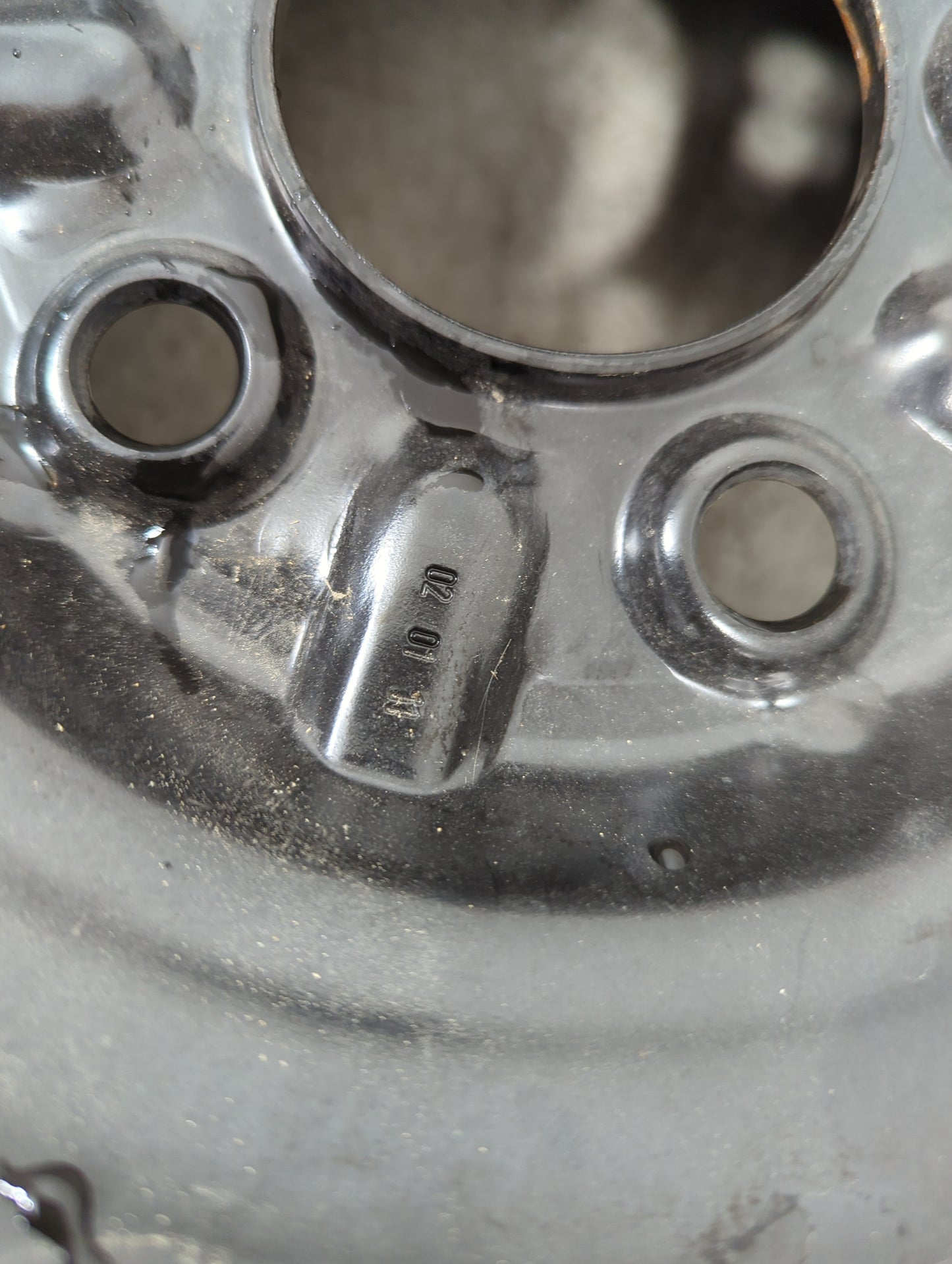 2008-2014 Dodge Avenger Spare Donut Tire Wheel Rim Oem 1253135 - Oemusedautoparts1.com