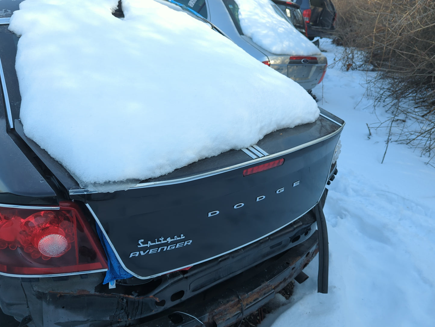 2008-2014 Dodge Avenger Trunk/decklid/hatch/tailgate Oem - Oemusedautoparts1.com