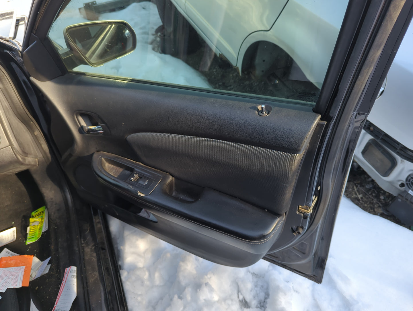 2011 Dodge Avenger Front Right Passenger Interior Door Panel Trim 1254417 - Oemusedautoparts1.com