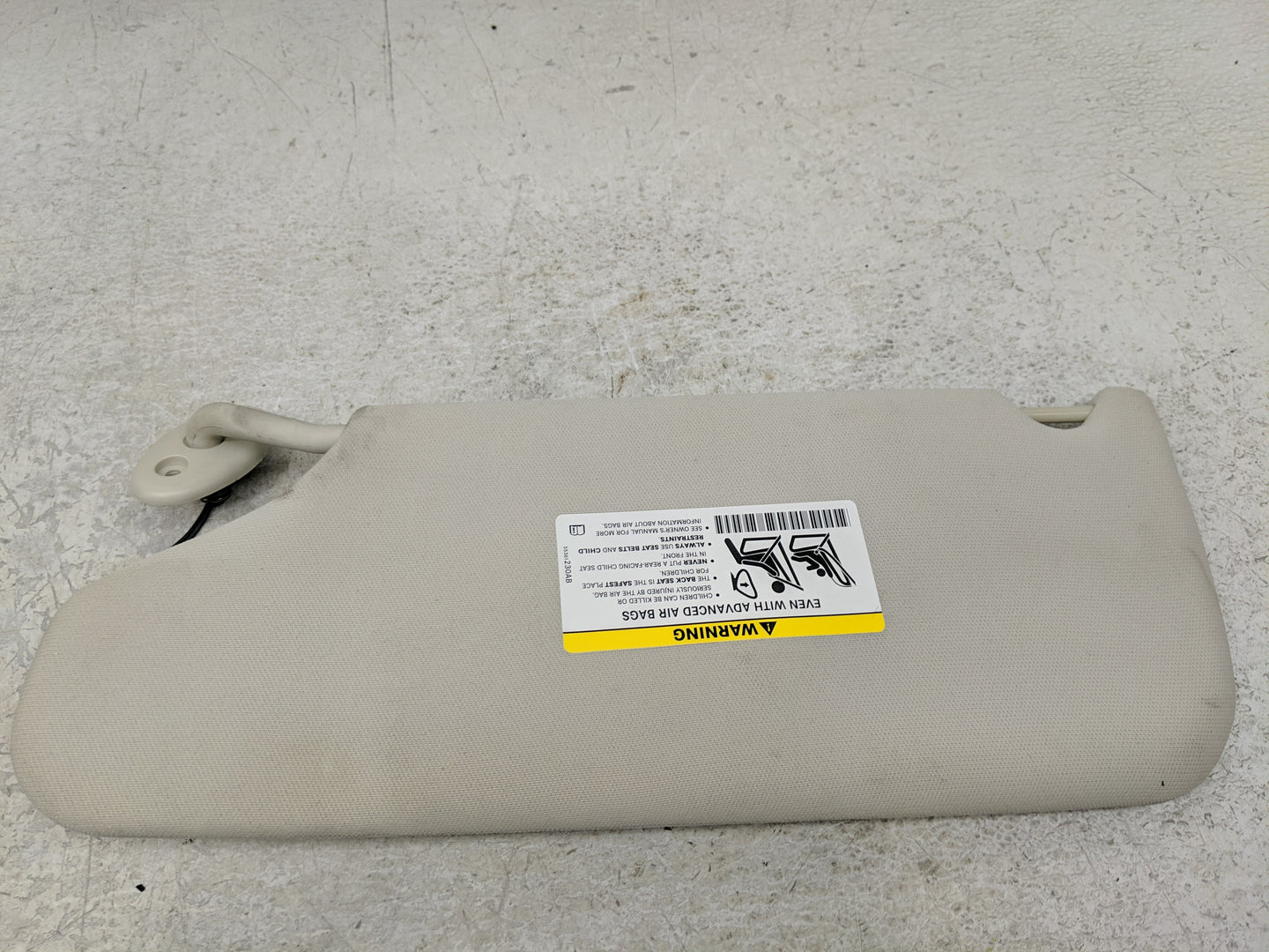 2011-2014 Dodge Avenger Sun Visor Shade Replacement Passenger Right Mirror Fits Fits 2011 2012 2013 2014 OEM Used Auto Parts