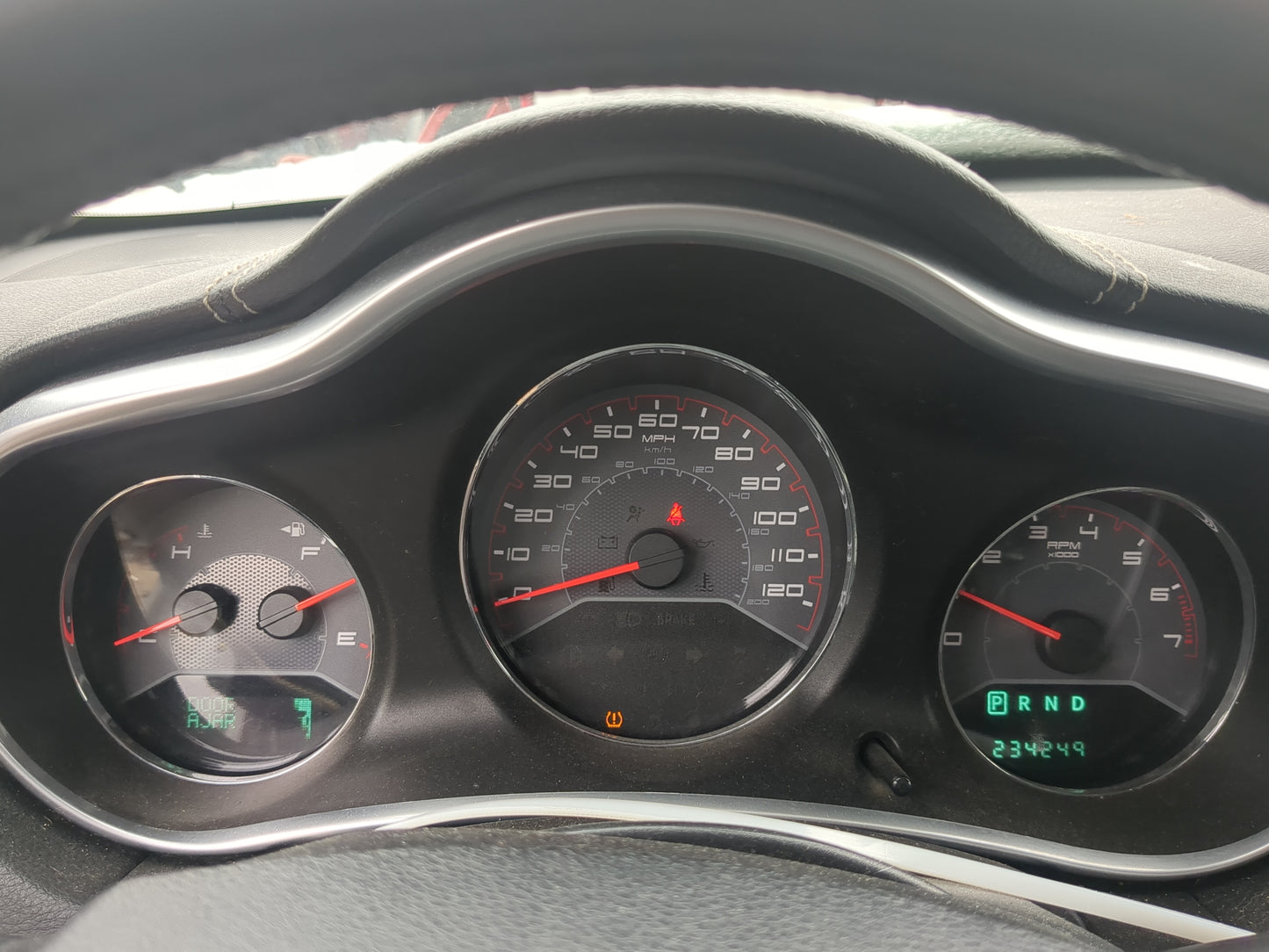 2011-2014 Dodge Avenger Instrument Cluster Speedometer Gauges Miles:234K Fits Fits 2011 2012 2013 2014 OEM Used Auto Parts -