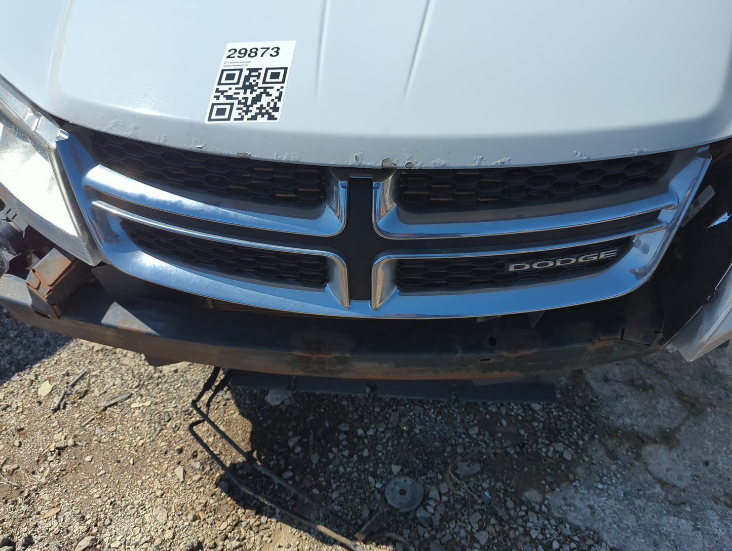 2011-2014 Dodge Avenger Front Grille Bumper Not Included 1404863 - Oemusedautoparts1.com