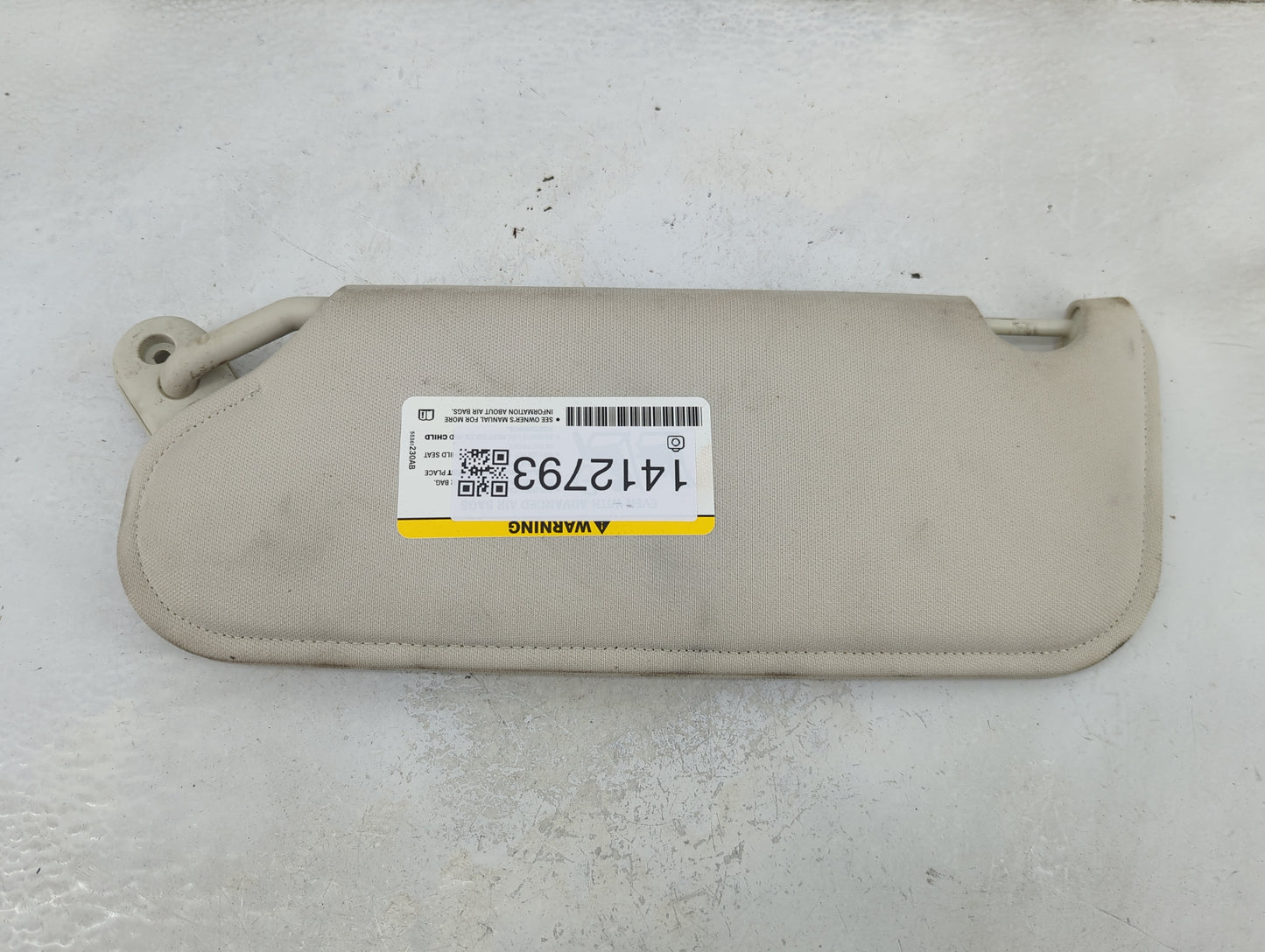 2011-2014 Dodge Avenger Sun Visor Shade Replacement Passenger Right Mirror Fits Fits 2011 2012 2013 2014 OEM Used Auto Parts