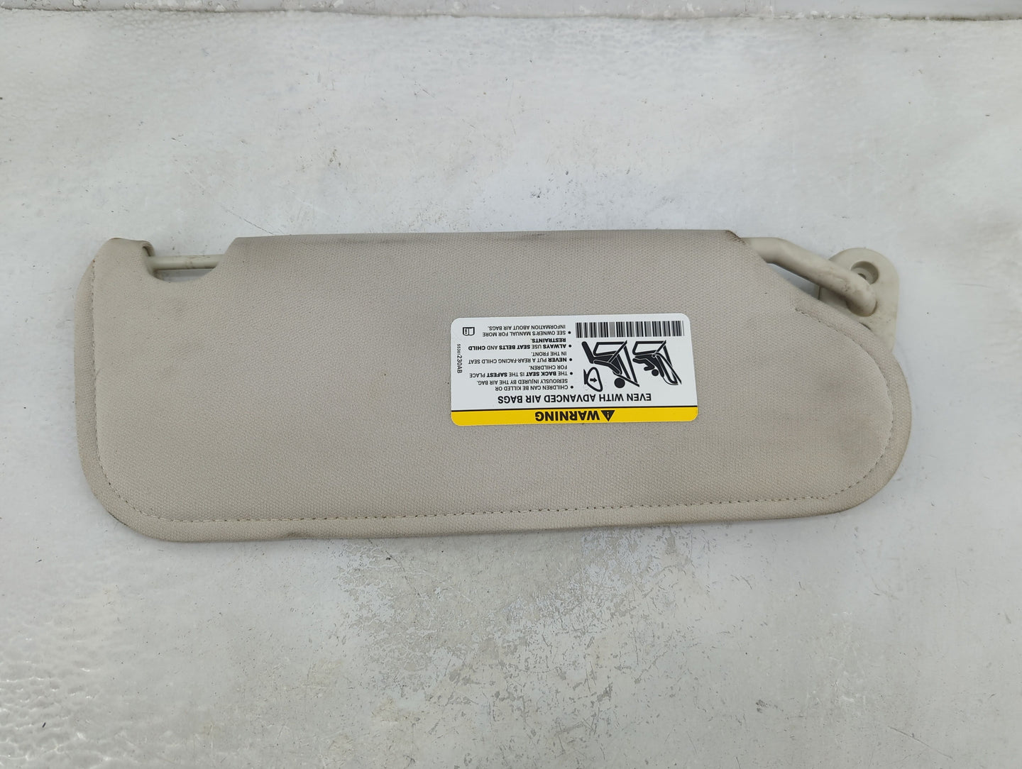 2011-2014 Dodge Avenger Sun Visor Shade Replacement Passenger Right Mirror Fits Fits 2011 2012 2013 2014 OEM Used Auto Parts