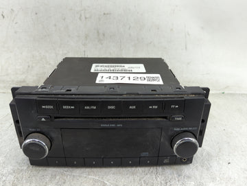2011-2012 Dodge Avenger Radio AM FM Cd Player Receiver Replacement P/N:P05091222AD Fits Fits 2011 2012 OEM Used Auto Parts -
