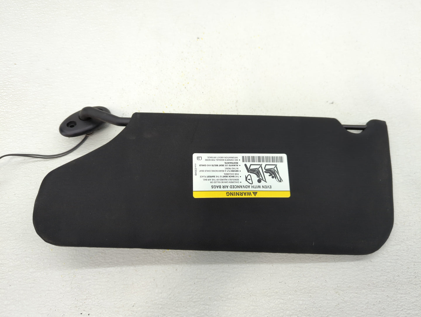 2011-2014 Dodge Avenger Sun Visor Shade Replacement Passenger Right Mirror Fits Fits 2011 2012 2013 2014 OEM Used Auto Parts
