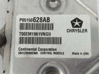 2011 Dodge Avenger PCM Engine Control Computer ECU ECM PCU OEM P/N:P68057013AF P05150628AB Fits OEM Used Auto Parts - Oemuse