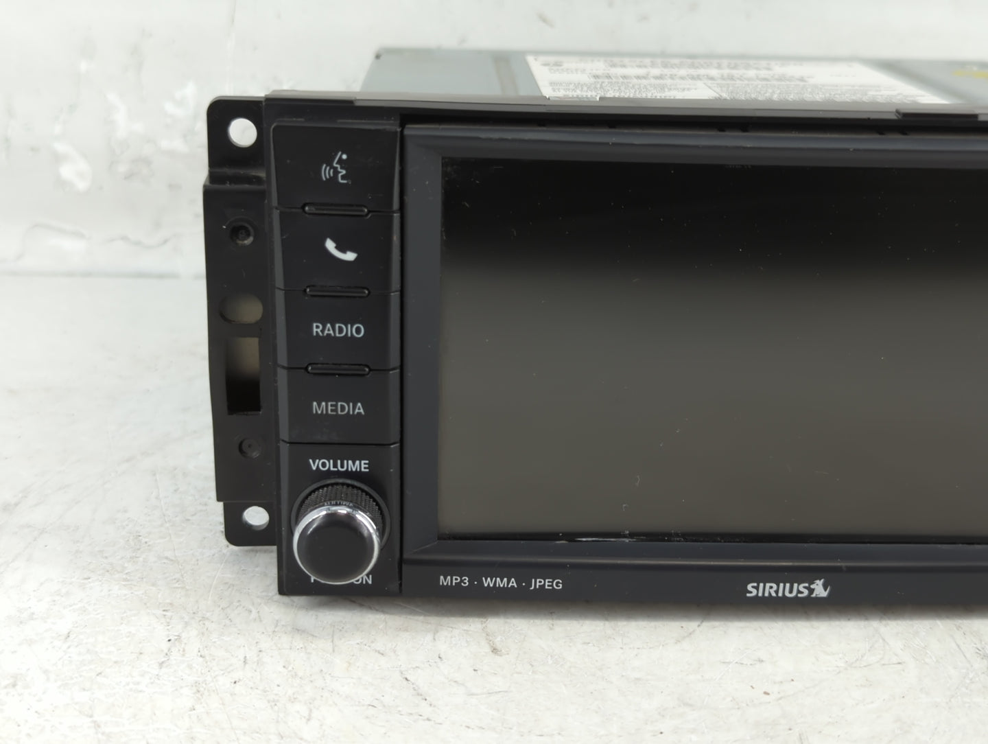 2011-2014 Dodge Avenger Radio AM FM Cd Player Receiver Replacement P/N:P05064677AG Fits Fits 2011 2012 2013 2014 OEM Used Au