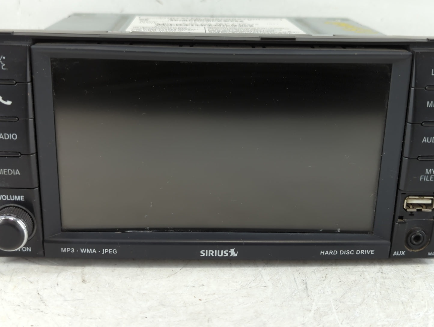 2011-2014 Dodge Avenger Radio AM FM Cd Player Receiver Replacement P/N:P05064677AG Fits Fits 2011 2012 2013 2014 OEM Used Au