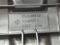 2011 Dodge Avenger Driver Left Cylinder Head Valve Cover P/N:05184068 AJ Fits OEM Used Auto Parts - Oemusedautoparts1.com