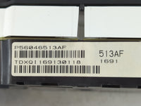 2011-2014 Dodge Avenger Instrument Cluster Speedometer Gauges P/N:P5604513AF Fits Fits 2011 2012 2013 2014 OEM Used Auto Par