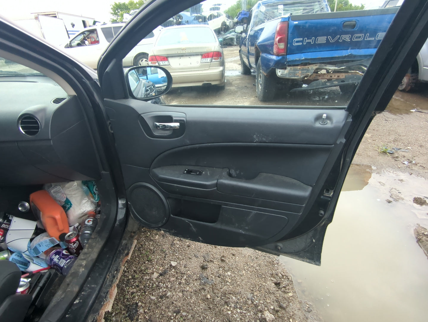 2011 Dodge Caliber Front Right Passenger Interior Door Panel Trim 1035066 - Oemusedautoparts1.com