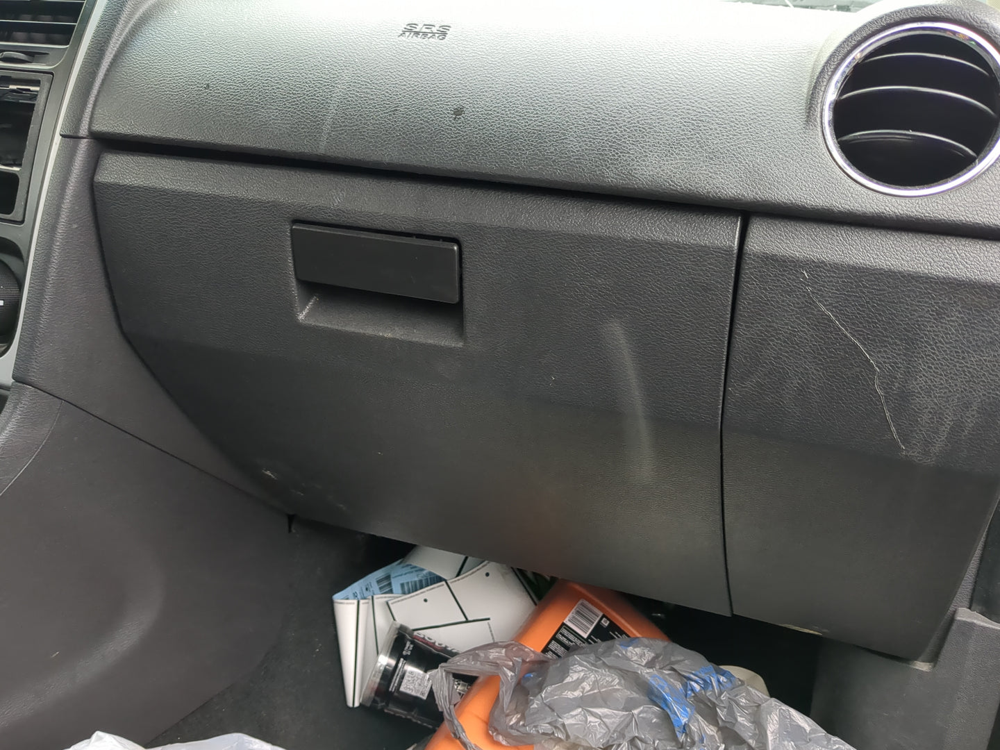 2011 Dodge Caliber Passenger Glove Box Door Storage Compartment - Oemusedautoparts1.com
