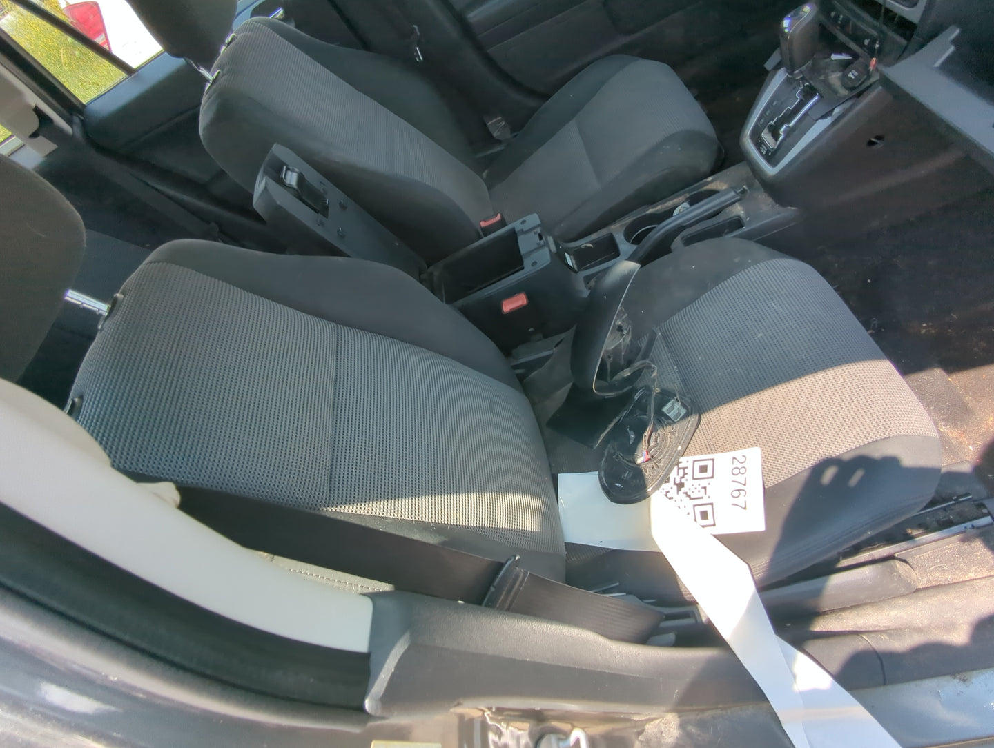 2009-2012 Dodge Caliber Passenger Front Seat Oem Grey - Oemusedautoparts1.com