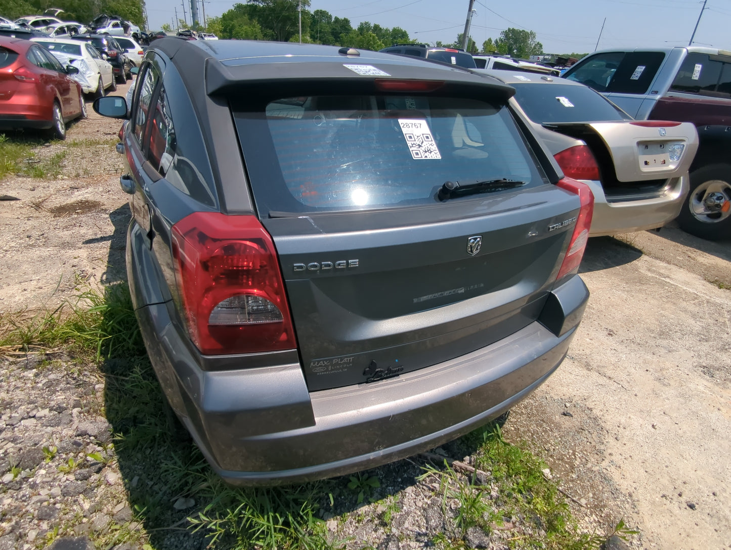 2007-2012 Dodge Caliber Trunk/decklid/hatch/tailgate Oem - Oemusedautoparts1.com