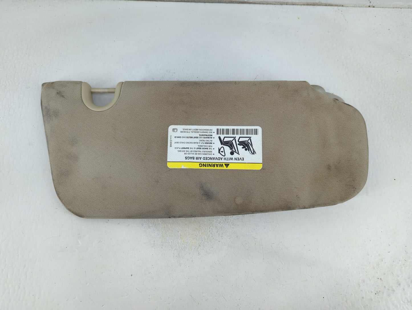 2009-2012 Dodge Caliber Sun Visor Shade Replacement Driver Left Mirror Fits Fits 2009 2010 2011 2012 OEM Used Auto Parts - O