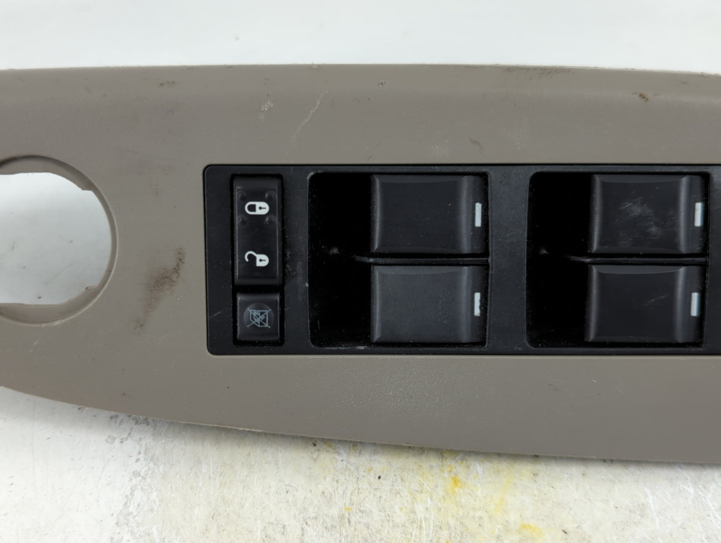 2011-2012 Dodge Caliber Master Power Window Switch Replacement Driver Side Left P/N:04602780AA Fits OEM Used Auto Parts - Oe