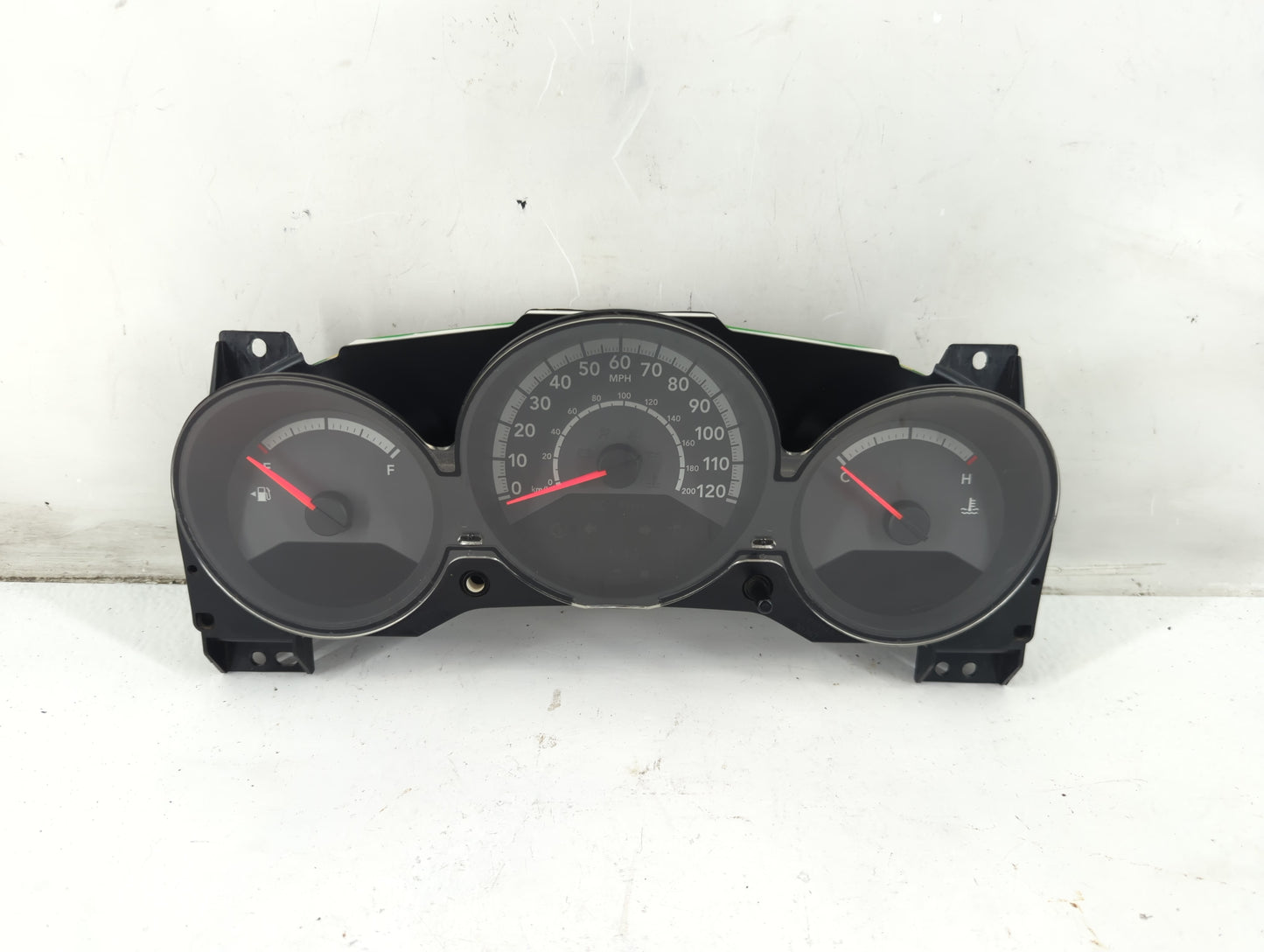 2011-2012 Dodge Caliber Instrument Cluster Speedometer Gauges P/N:P68087322AB Fits Fits 2011 2012 OEM Used Auto Parts - Oemu