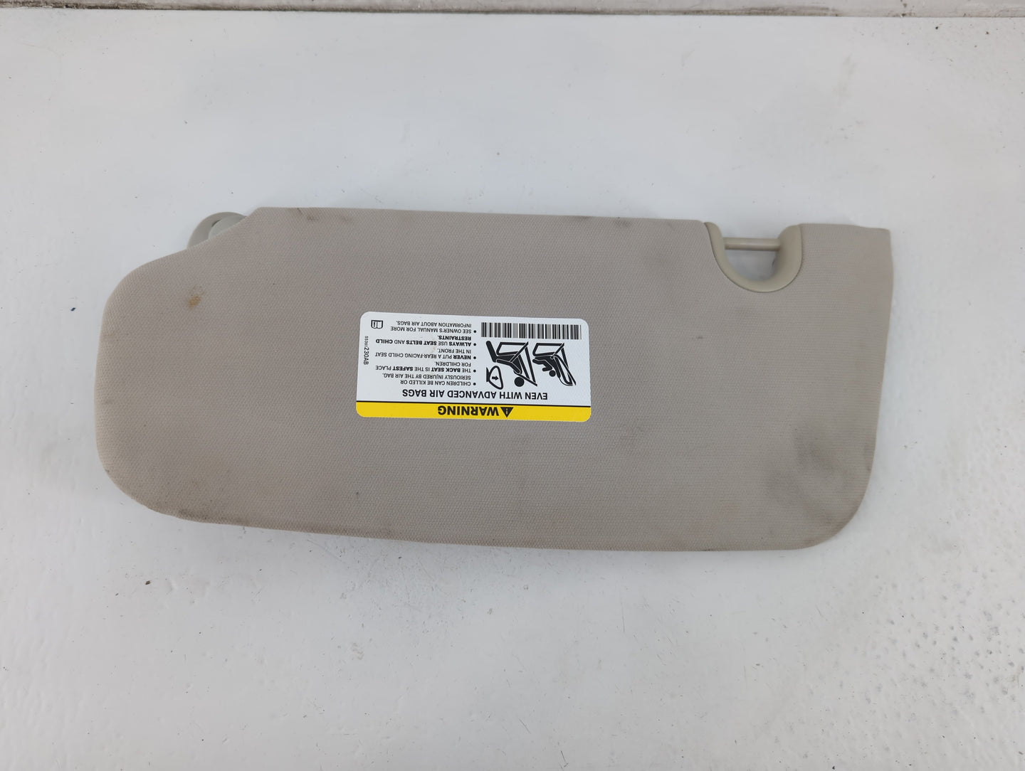 2009-2012 Dodge Caliber Sun Visor Shade Replacement Passenger Right Mirror Fits Fits 2009 2010 2011 2012 OEM Used Auto Parts