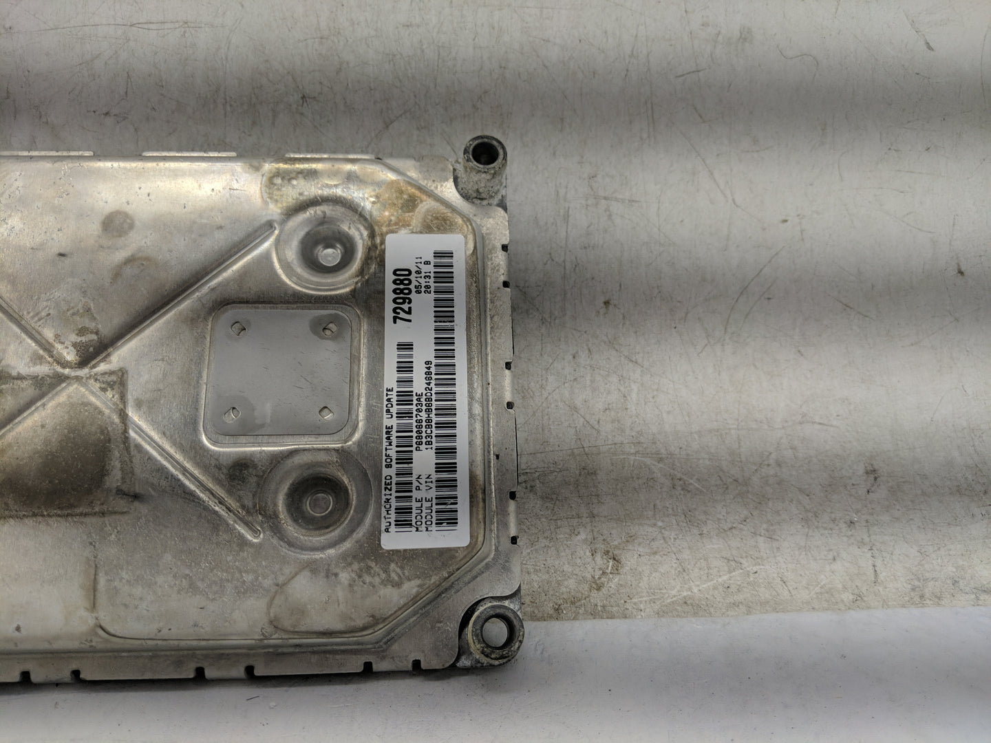 2011-2012 Dodge Caliber PCM Engine Control Computer ECU ECM PCU OEM Fits Fits 2011 2012 OEM Used Auto Parts - Oemusedautopar