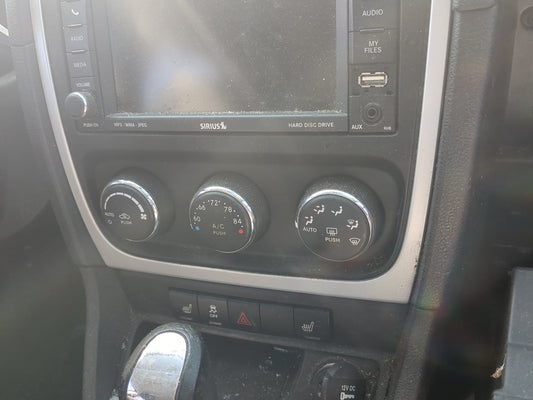 2010-2012 Dodge Caliber Climate Control Module Temperature AC/Heater Replacement Fits Fits 2010 2011 2012 OEM Used Auto Part