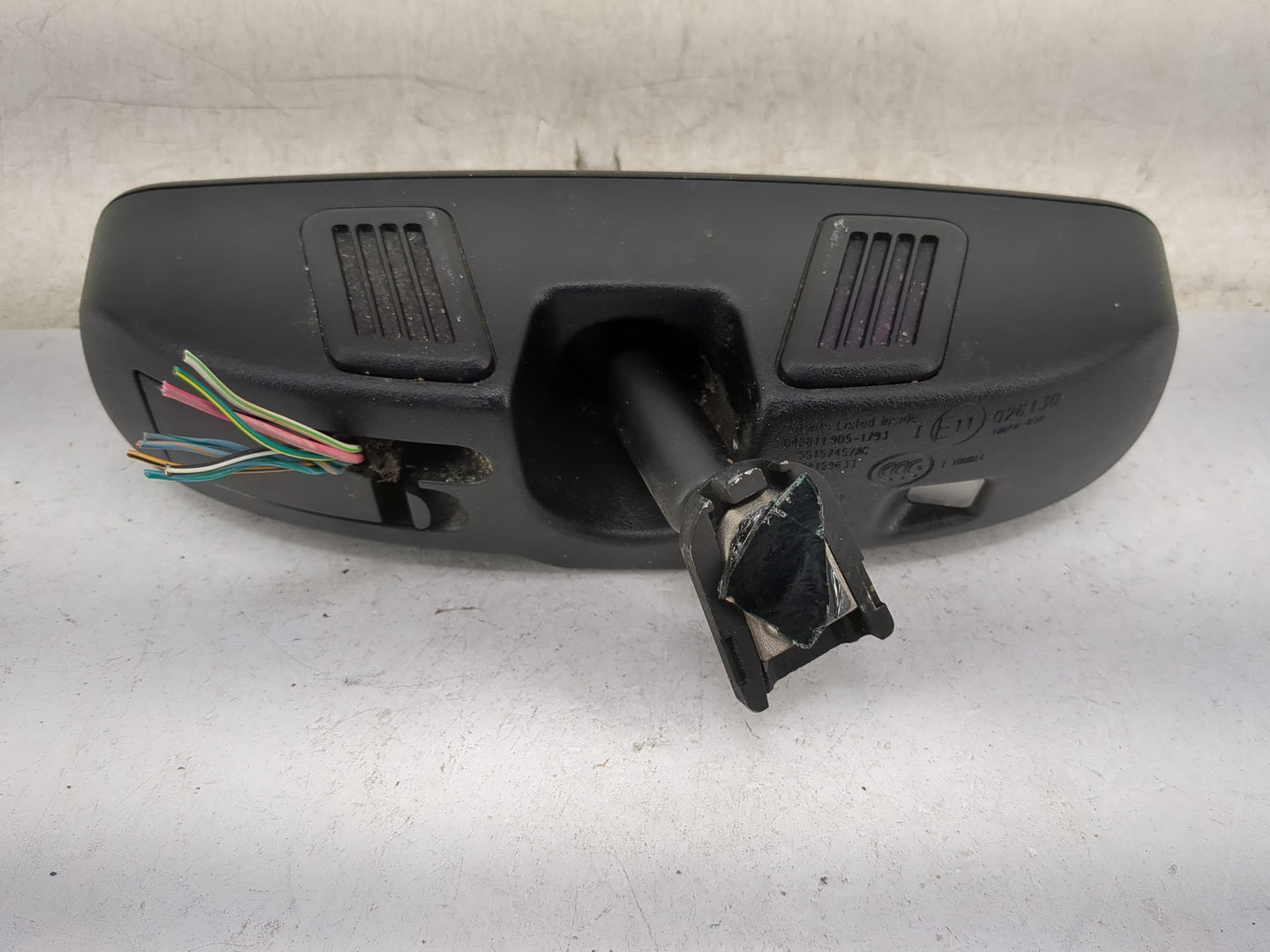 2010-2012 Dodge Caliber Interior Rear View Mirror Replacement OEM Fits Fits 2010 2011 2012 2013 2014 2015 2016 2017 OEM Used