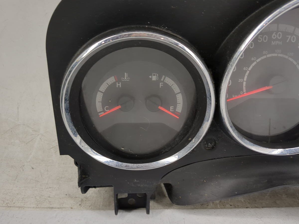 2011 Dodge Caliber Instrument Cluster Speedometer Gauges P/N:P68087323AC 04840659AA Miles:133K Fits OEM Used Auto Parts - Oe