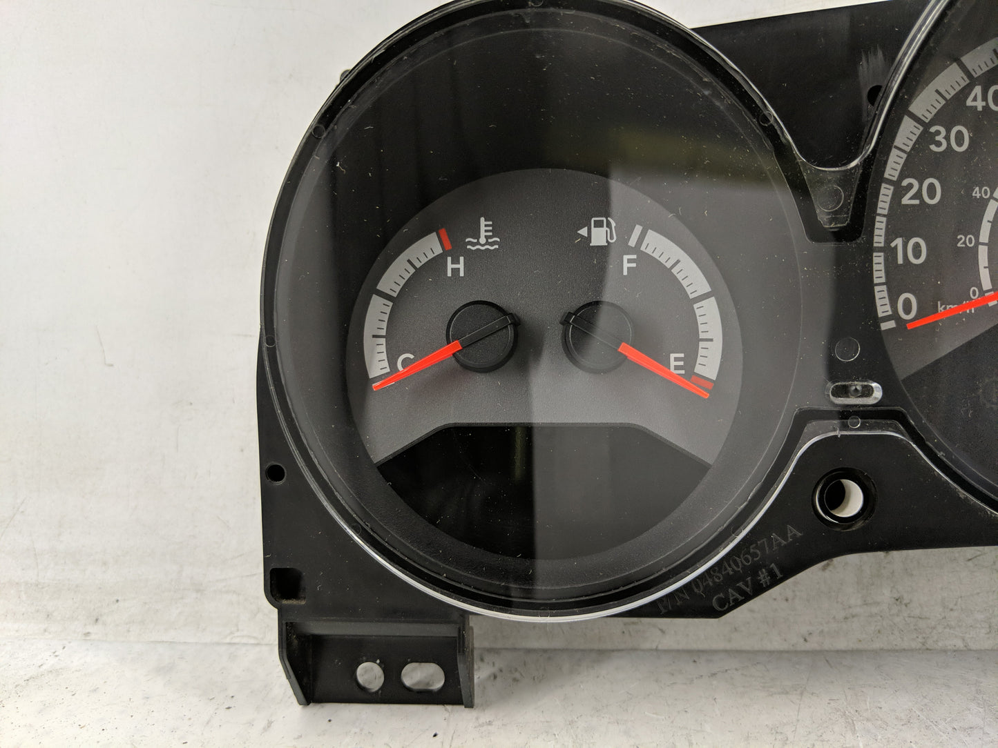 2011 Dodge Caliber Instrument Cluster Speedometer Gauges Fits OEM Used Auto Parts - Oemusedautoparts1.com