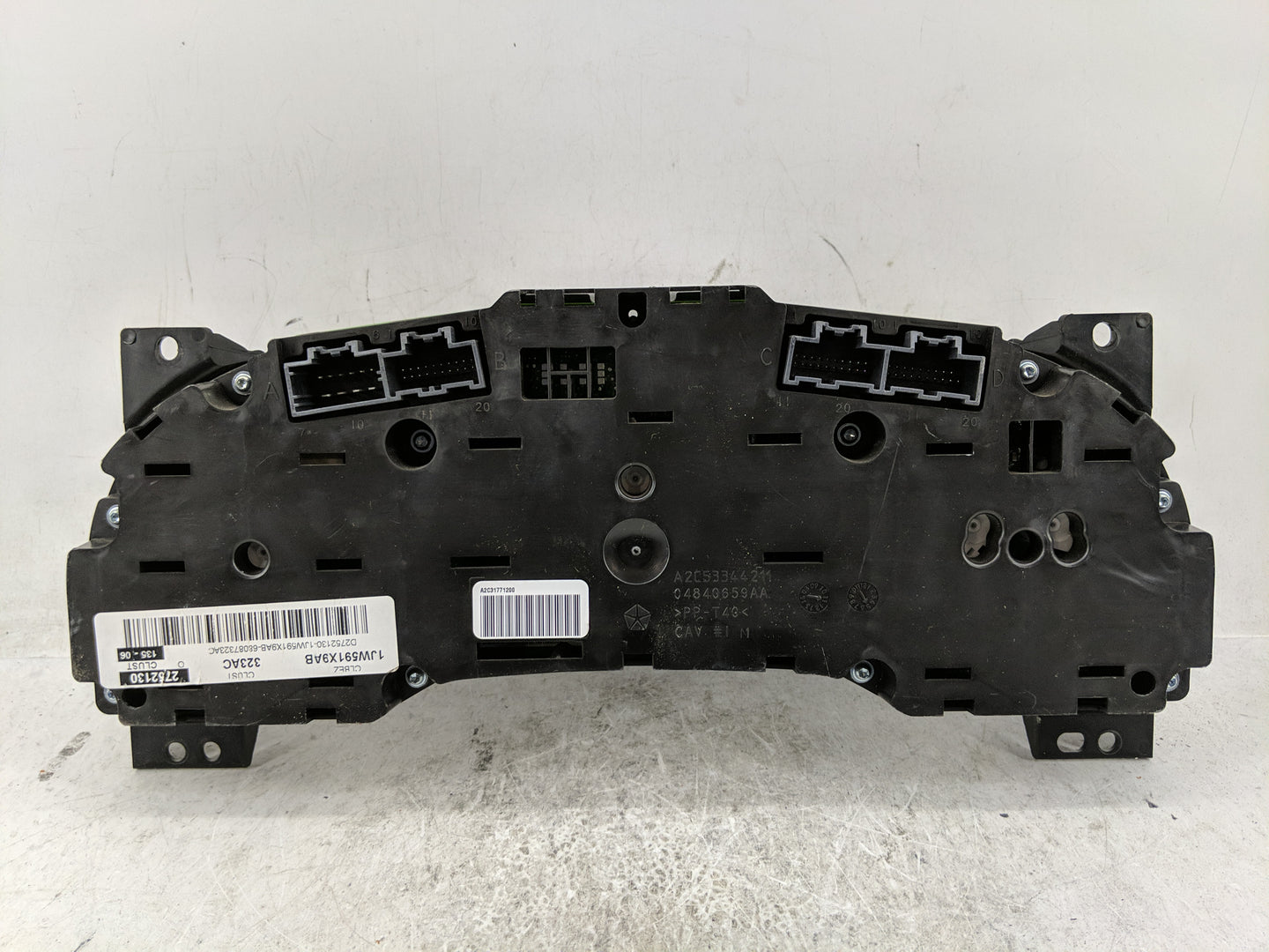 2011 Dodge Caliber Instrument Cluster Speedometer Gauges Fits OEM Used Auto Parts - Oemusedautoparts1.com