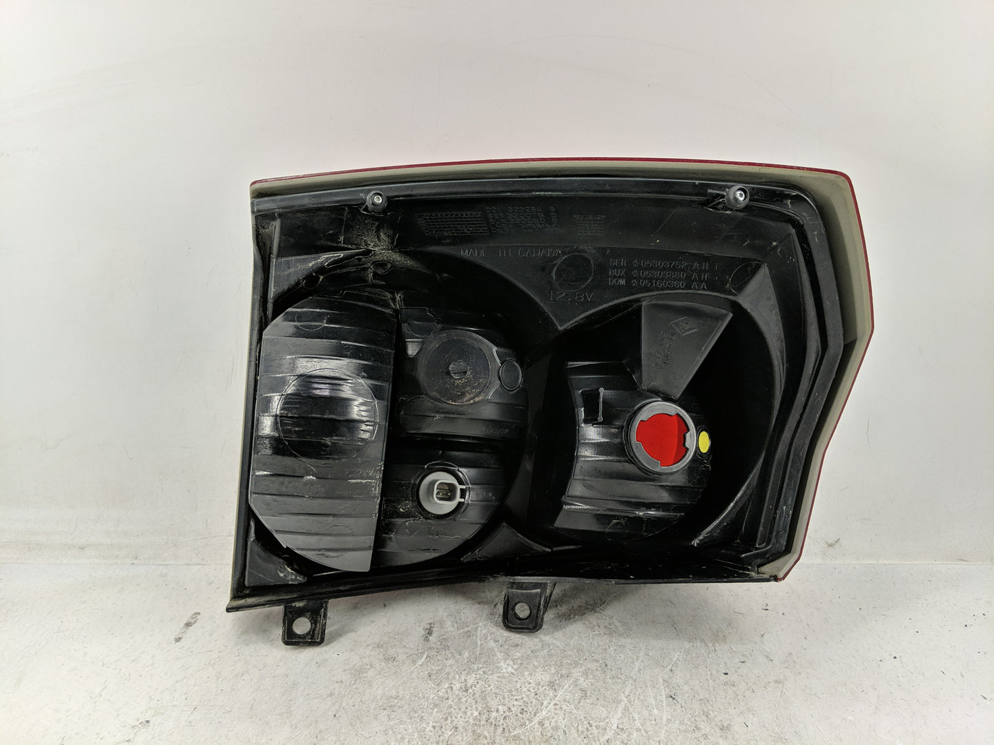 2008-2012 Dodge Caliber Tail Light Assembly Passenger Right OEM Fits Fits 2008 2009 2010 2011 2012 OEM Used Auto Parts - Oem