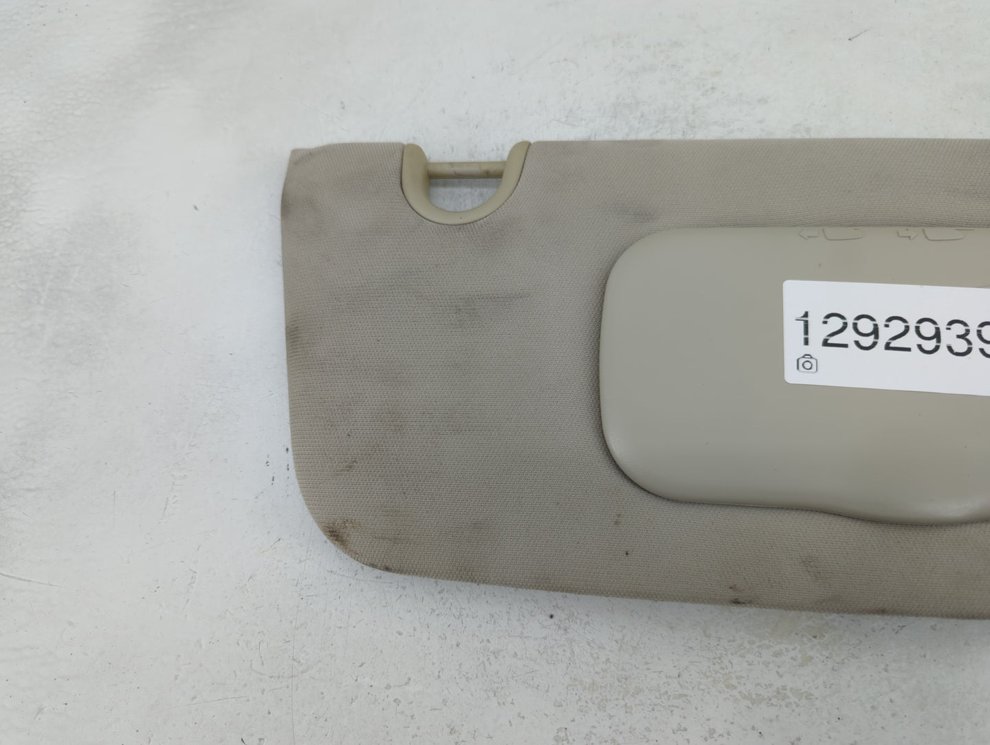 2009-2012 Dodge Caliber Sun Visor Shade Replacement Passenger Right Mirror Fits Fits 2009 2010 2011 2012 OEM Used Auto Parts