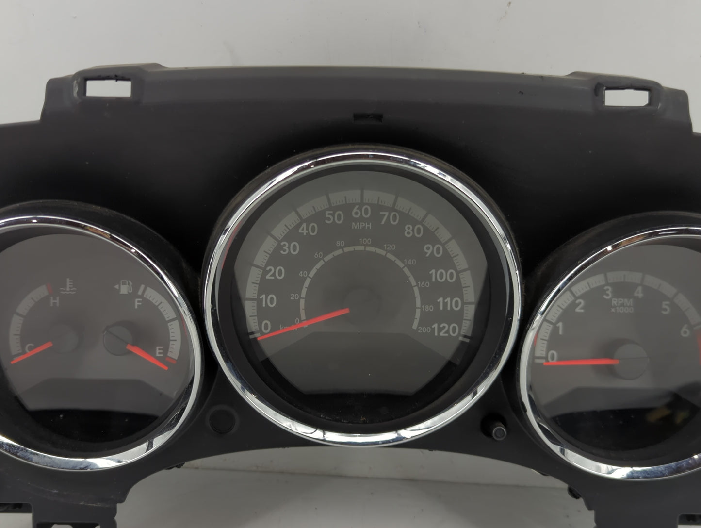 2011-2012 Dodge Caliber Instrument Cluster Speedometer Gauges P/N:68087323AB Fits Fits 2011 2012 OEM Used Auto Parts - Oemus