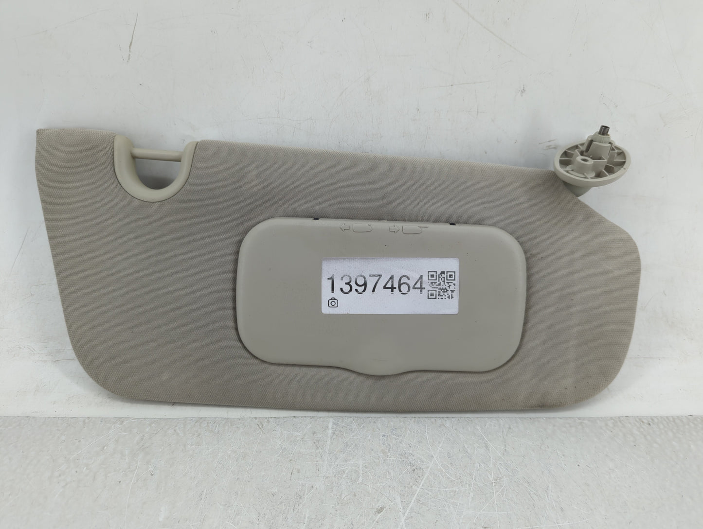 2009-2012 Dodge Caliber Sun Visor Shade Replacement Passenger Right Mirror Fits Fits 2009 2010 2011 2012 OEM Used Auto Parts