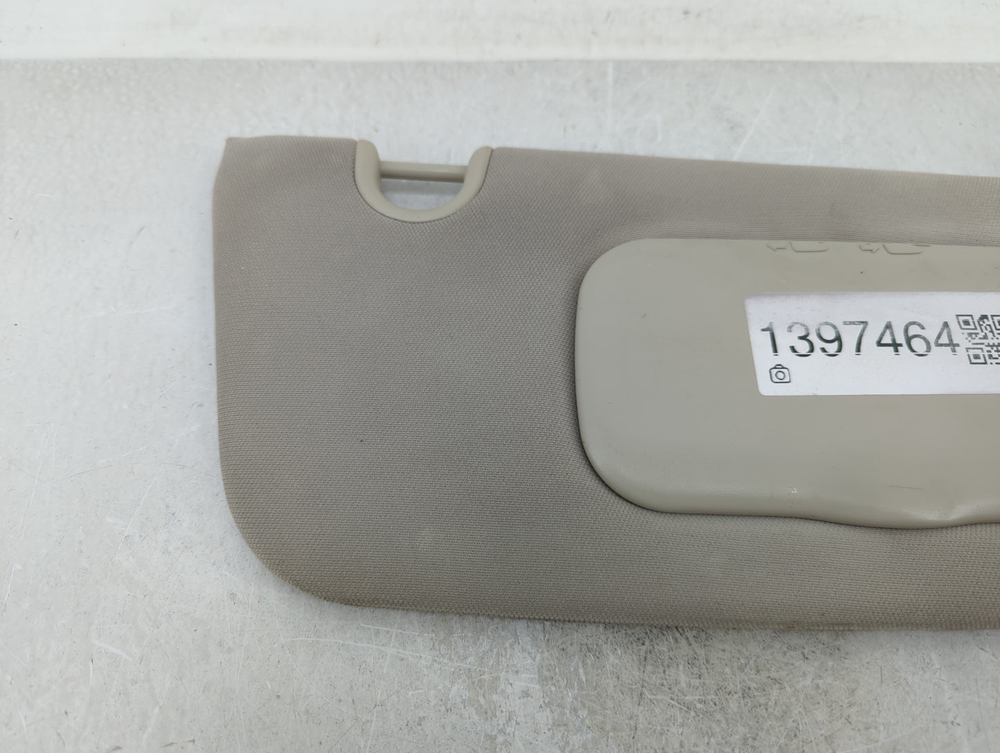 2009-2012 Dodge Caliber Sun Visor Shade Replacement Passenger Right Mirror Fits Fits 2009 2010 2011 2012 OEM Used Auto Parts