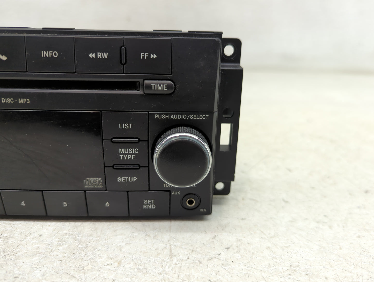2011-2012 Dodge Caliber Radio AM FM Cd Player Receiver Replacement P/N:P05091226AD Fits Fits 2011 2012 2013 2014 OEM Used Au