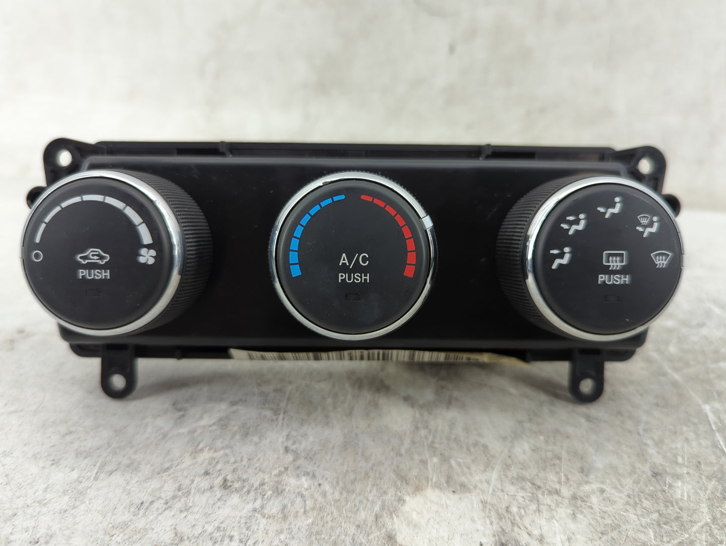 2011-2012 Dodge Caliber Climate Control Module Temperature AC/Heater Replacement P/N:P55111278AC 55111278AC Fits OEM Used Au