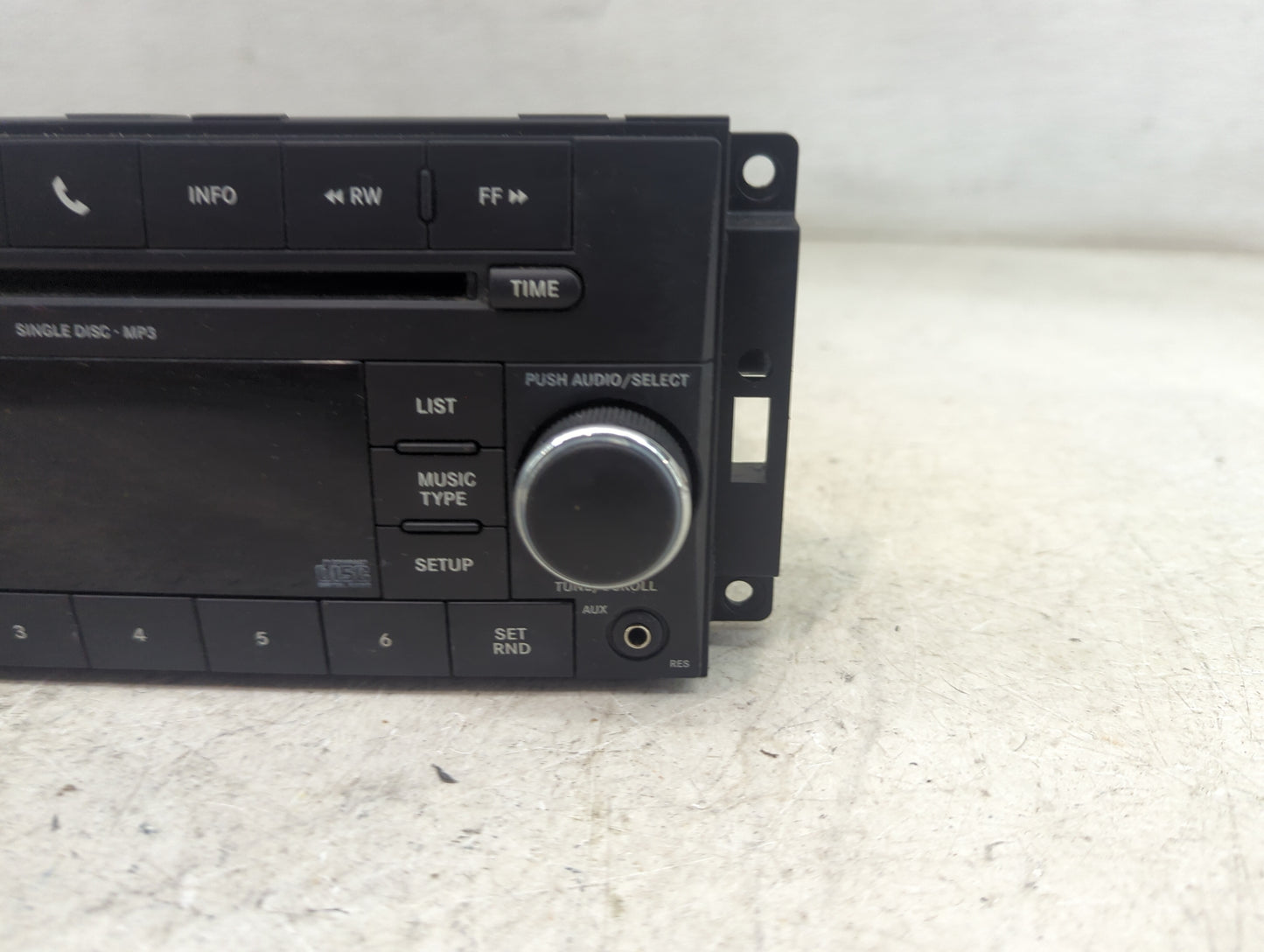 2011-2012 Dodge Caliber Radio AM FM Cd Player Receiver Replacement P/N:P05091226AD SPNP05091226AD Fits Fits 2011 2012 2013 2