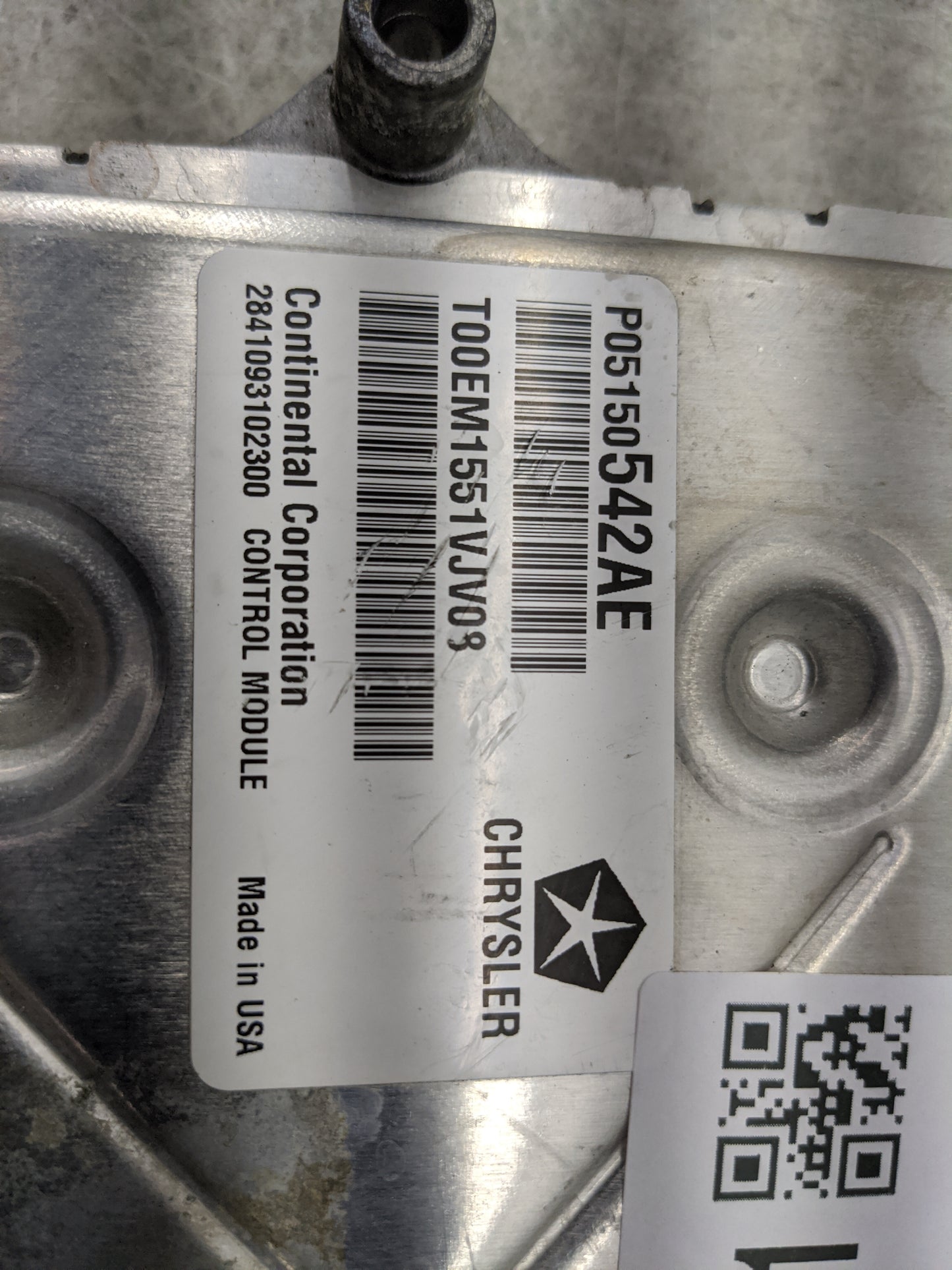 2011-2012 Dodge Caliber PCM Engine Control Computer ECU ECM PCU OEM P/N:P05150542AE T00EM1551VJV03, 05150542AE Fits Fits 201