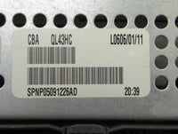 2011-2012 Dodge Caliber Radio AM FM Cd Player Receiver Replacement P/N:P05091226AD QL43HC Fits Fits 2011 2012 OEM Used Auto 