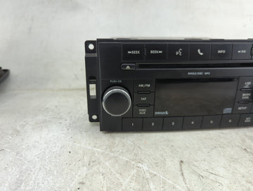 2011-2012 Dodge Caliber Radio AM FM Cd Player Receiver Replacement P/N:P05091226AD P05091226AD Fits Fits 2011 2012 OEM Used Auto Parts