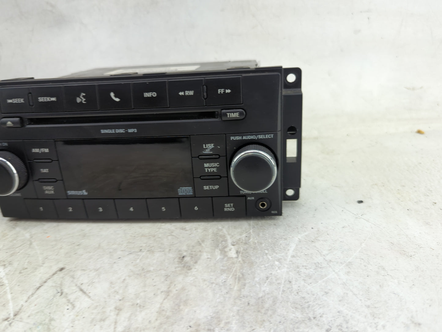 2011-2012 Dodge Caliber Radio AM FM Cd Player Receiver Replacement P/N:P05091226AD P05091226AD Fits Fits 2011 2012 OEM Used 
