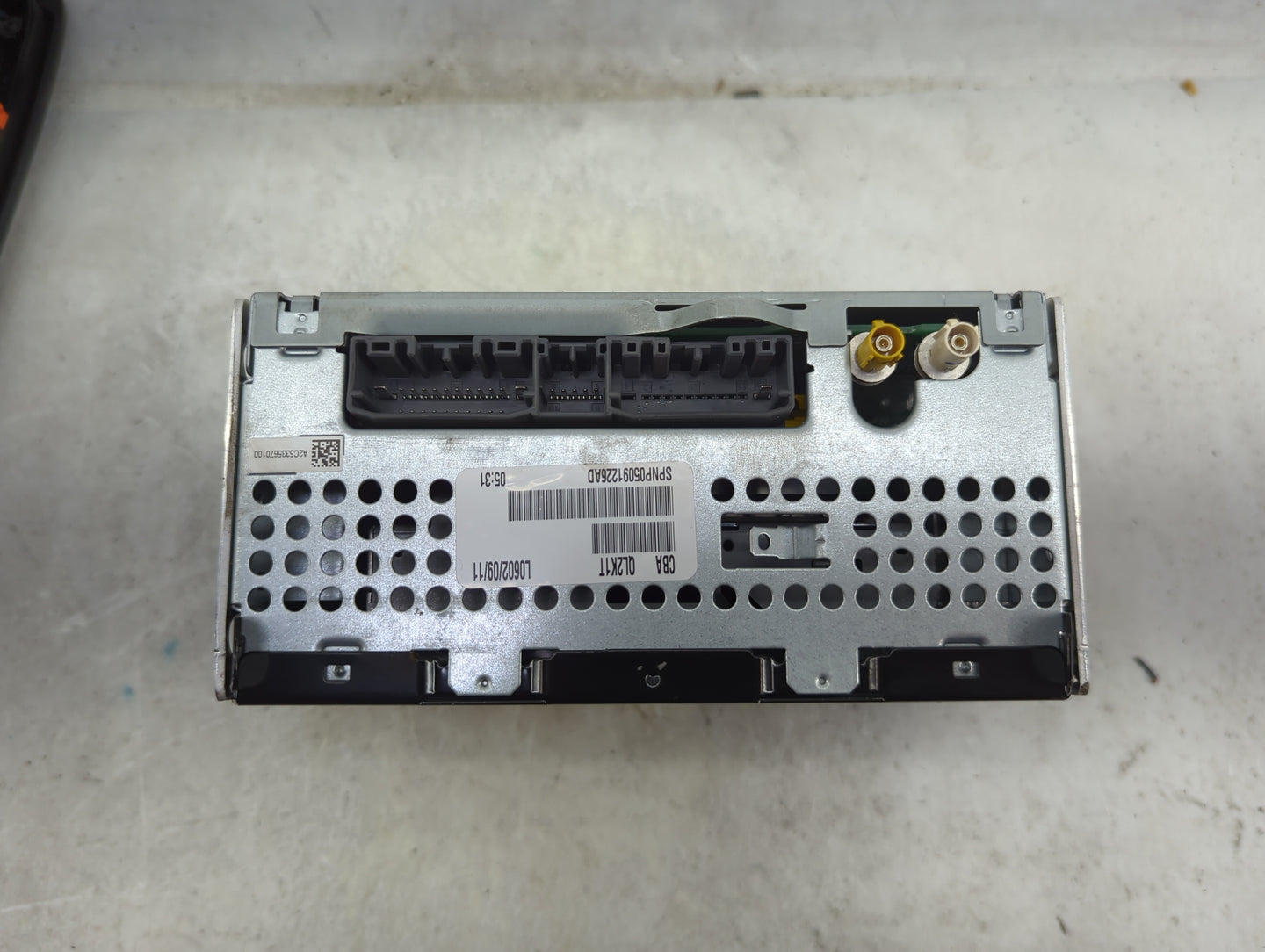 2011-2012 Dodge Caliber Radio AM FM Cd Player Receiver Replacement P/N:P05091226AD P05091226AD Fits Fits 2011 2012 OEM Used 