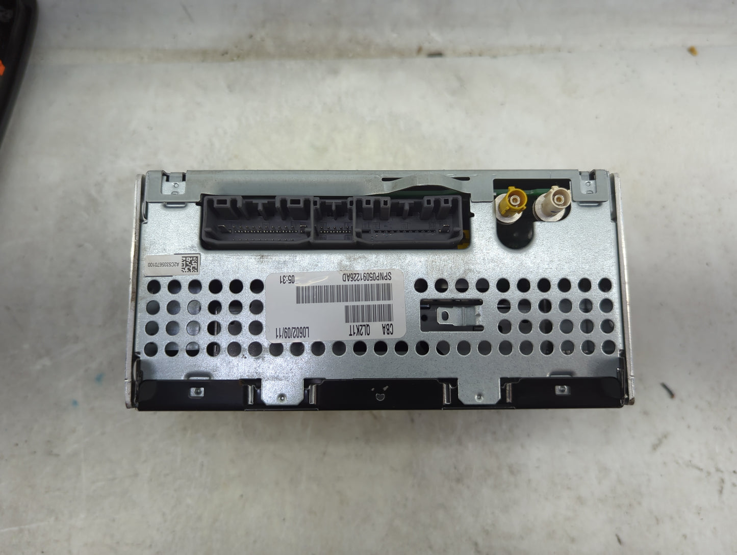 2011-2012 Dodge Caliber Radio AM FM Cd Player Receiver Replacement P/N:P05091226AD P05091226AD Fits Fits 2011 2012 OEM Used 
