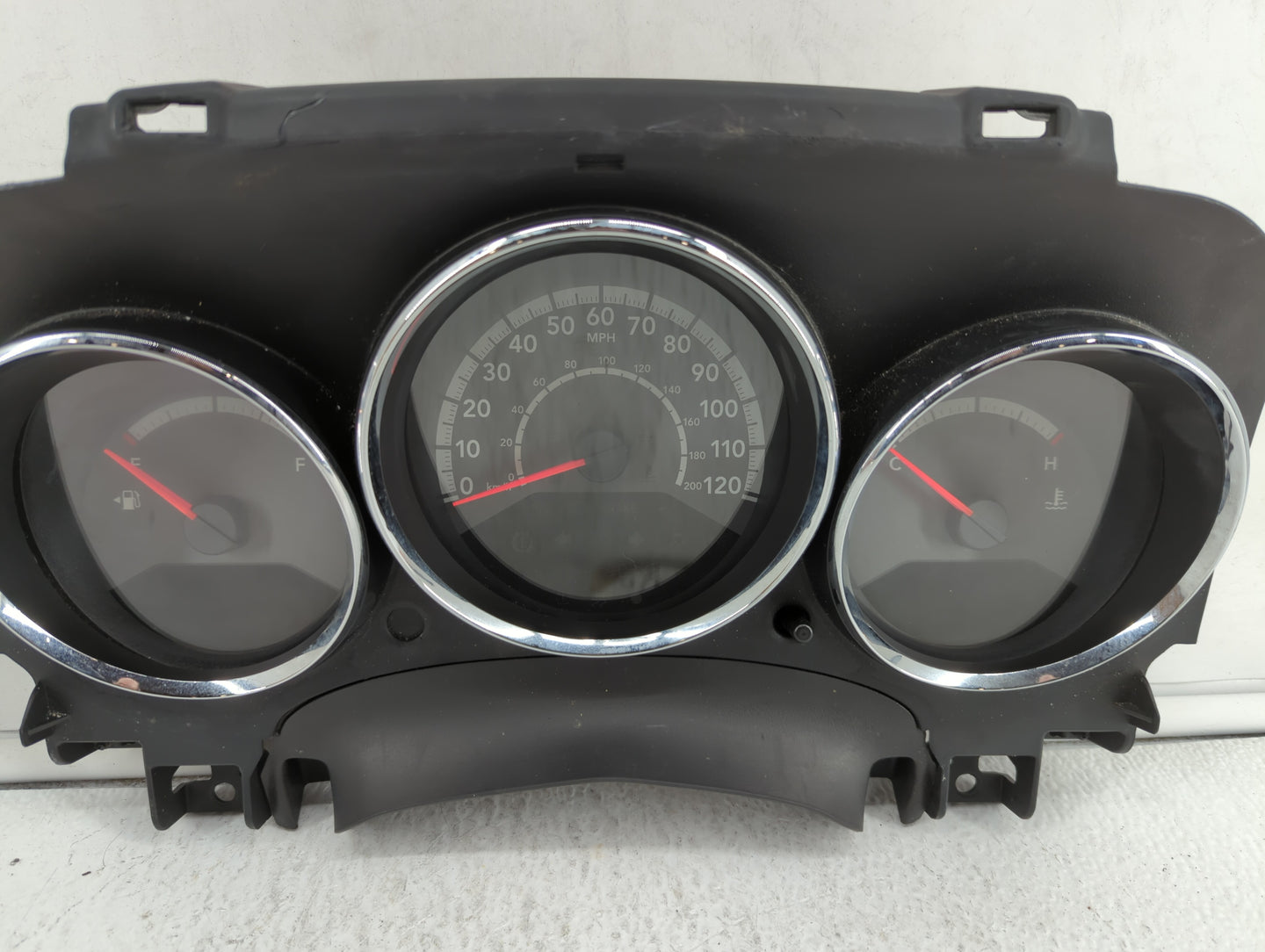 2011-2012 Dodge Caliber Instrument Cluster Speedometer Gauges P/N:P68087322AB Fits Fits 2011 2012 OEM Used Auto Parts - Oemu