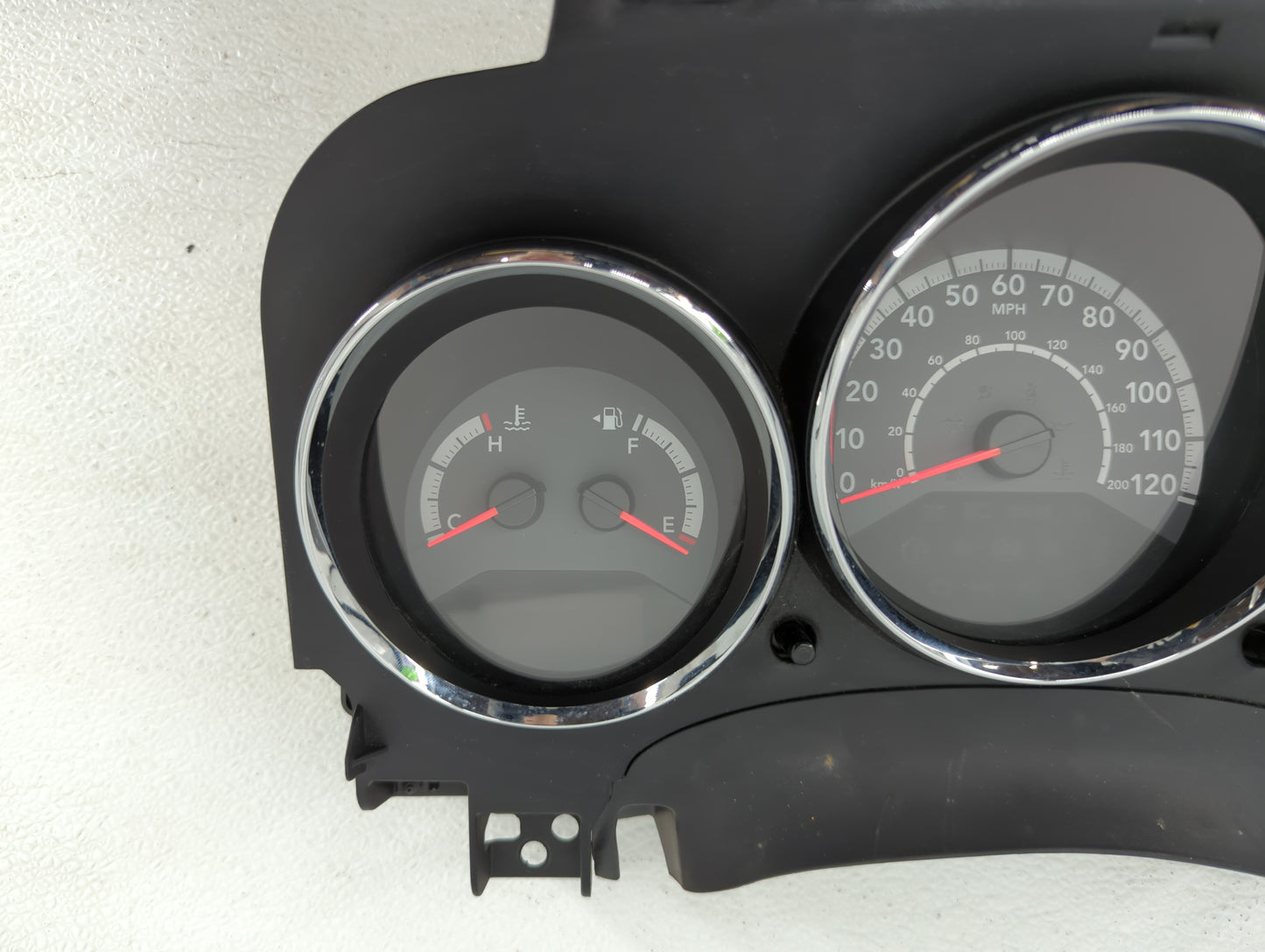 2011-2012 Dodge Caliber Instrument Cluster Speedometer Gauges P/N:68087324AC 1JW581X9AB Fits Fits 2011 2012 OEM Used Auto Pa