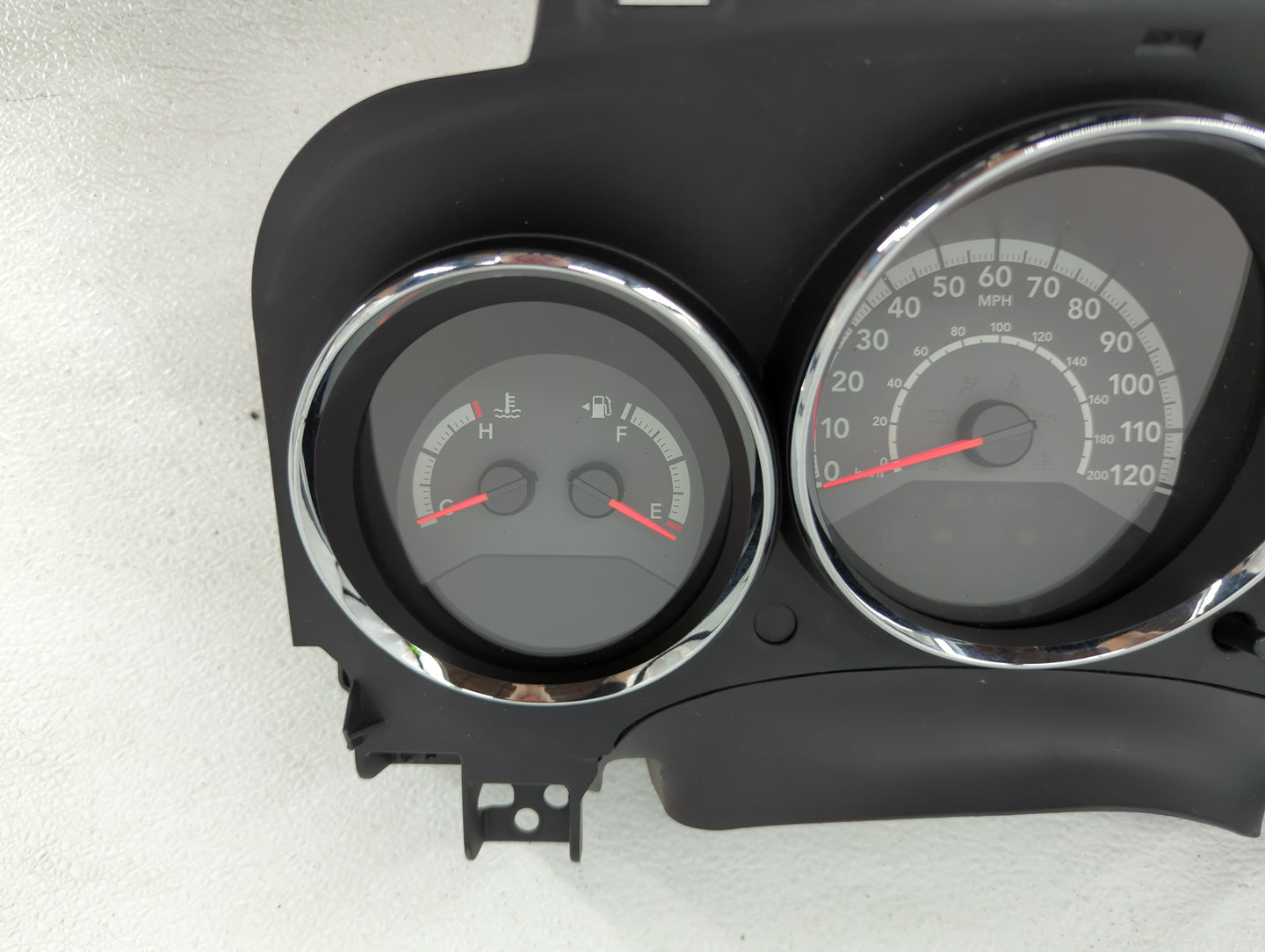 2011-2012 Dodge Caliber Instrument Cluster Speedometer Gauges P/N:P68087323AC P68087323AB Fits Fits 2011 2012 OEM Used Auto 