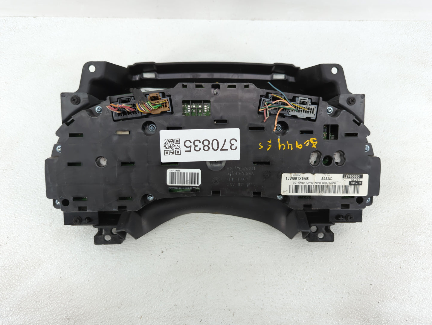 2011-2012 Dodge Caliber Instrument Cluster Speedometer Gauges P/N:P68087323AC P68087323AB Fits Fits 2011 2012 OEM Used Auto 