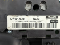 2011-2012 Dodge Caliber Instrument Cluster Speedometer Gauges P/N:P68087323AC P68087323AB Fits Fits 2011 2012 OEM Used Auto 