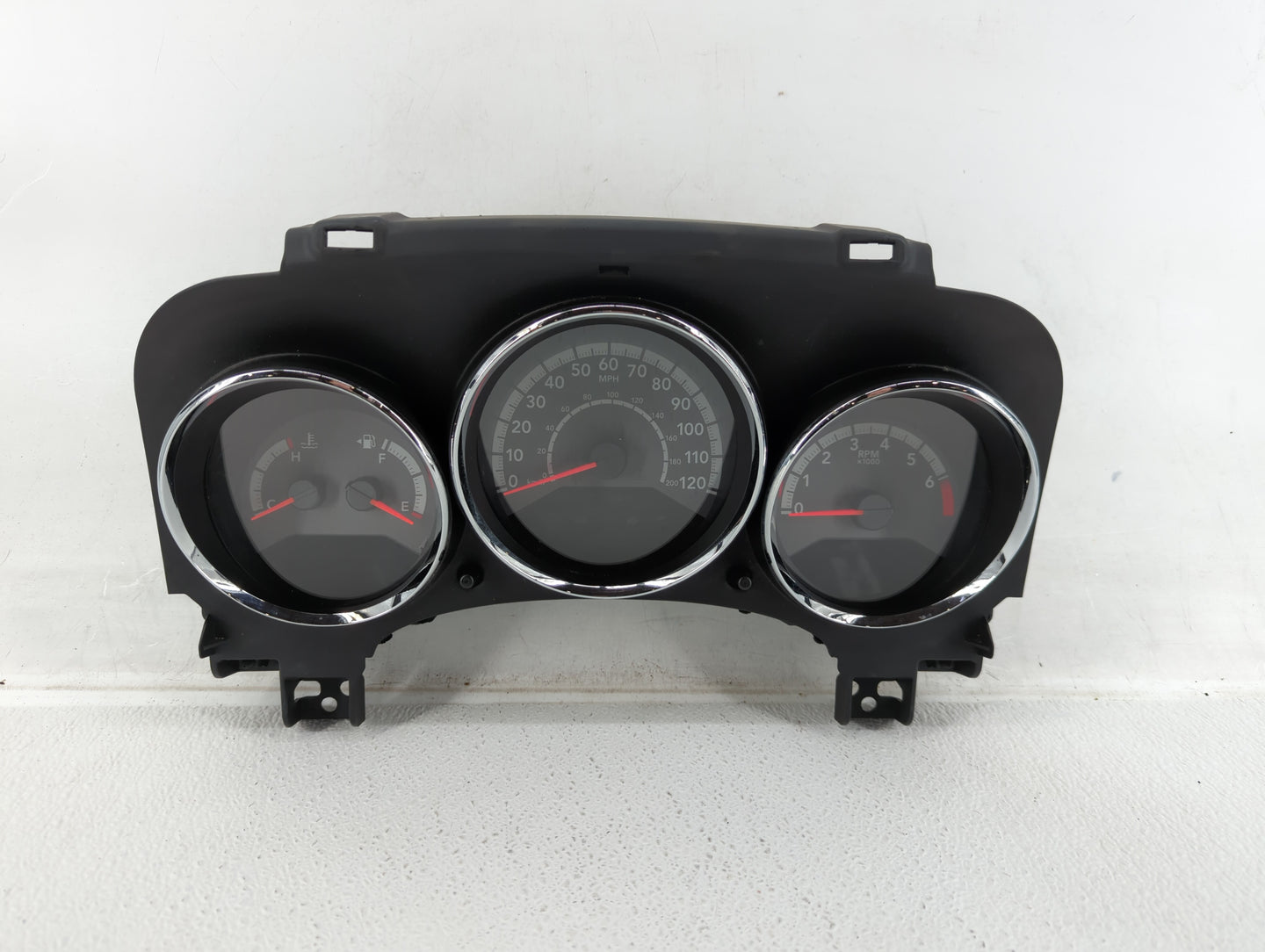 2011-2012 Dodge Caliber Instrument Cluster Speedometer Gauges P/N:68087324AB 68087324AC, 1JW581X9AB Fits Fits 2011 2012 OEM 