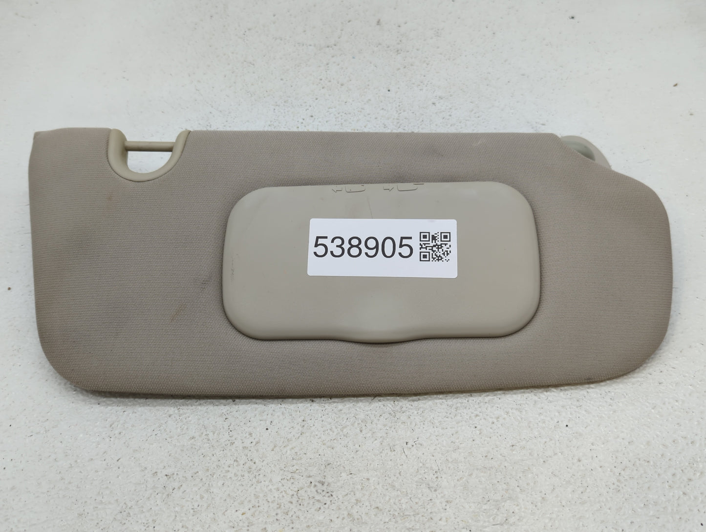 2009-2012 Dodge Caliber Sun Visor Shade Replacement Passenger Right Mirror Fits Fits 2009 2010 2011 2012 OEM Used Auto Parts
